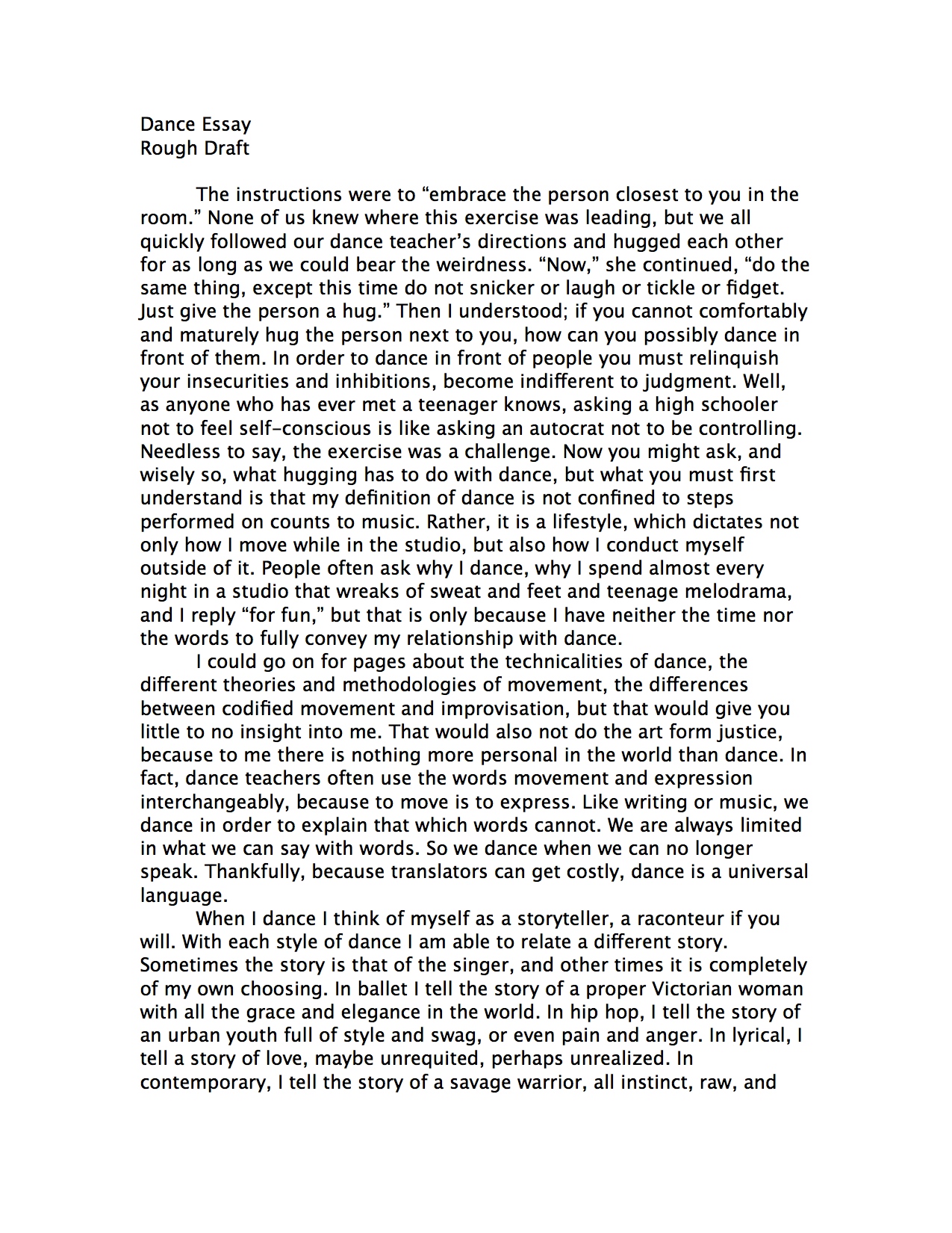 College essay examples 2012 election